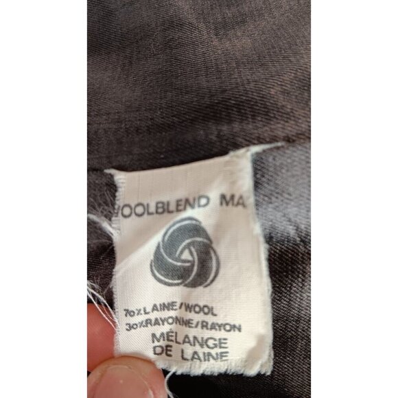 Vintage Wool Coat 5/6 Women Collection Elegante Thunder Bay Made In Romania Gray - Picture 12 of 15